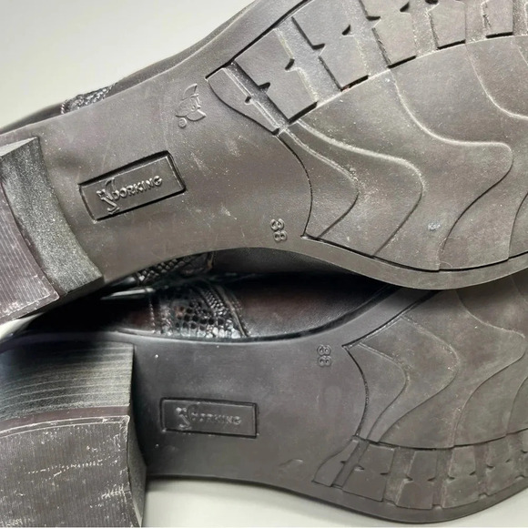 DORKING BY FLUCHOS | BRISDA SNAKE LACE PRINT HEEL BOOTS - Picture 11 of 14